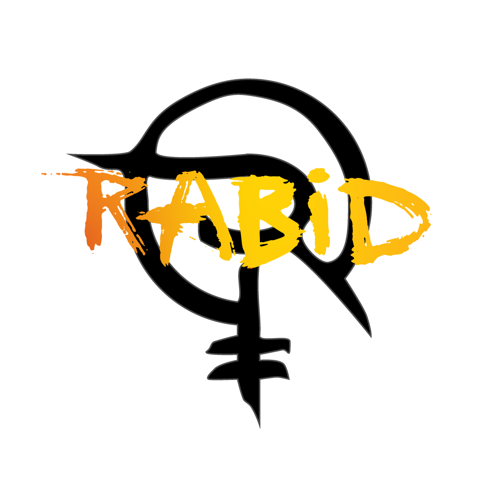 Rabid — the wordmark over the Eerie
